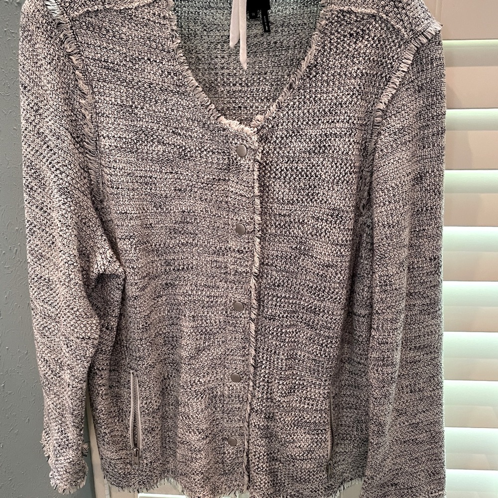 Nic & Zoe black/multi jacket